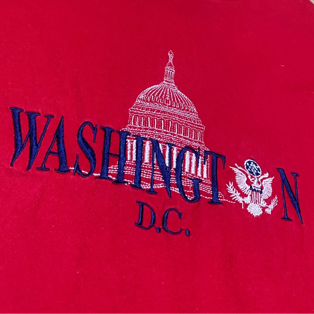Washington DC Embroidery Tee